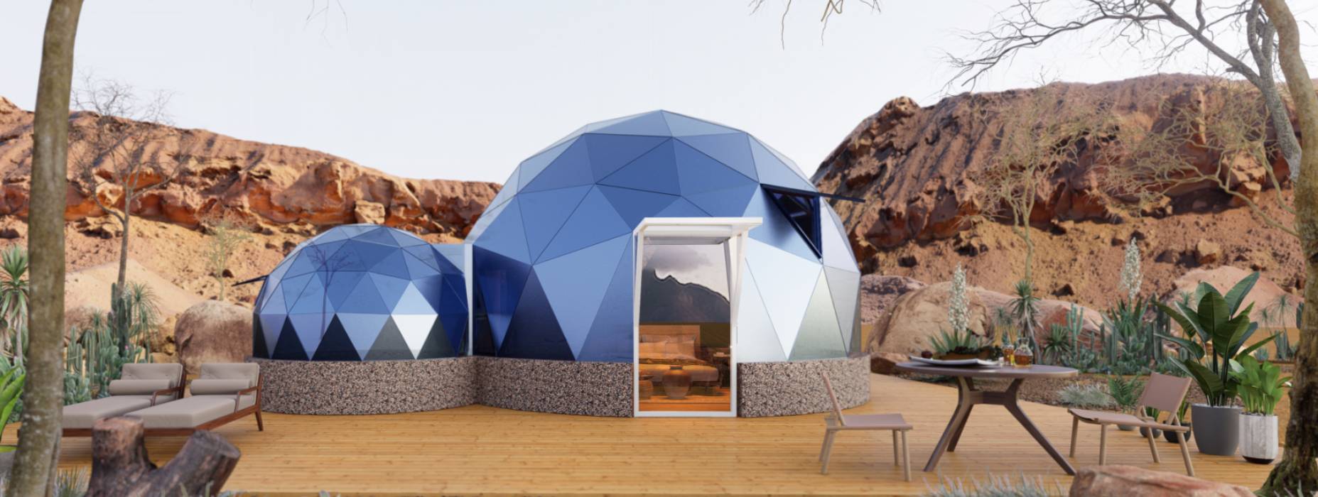 鹤壁球形智能光伏玻璃星空房